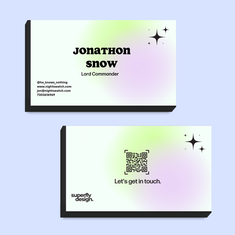 Plain Jane Card Template – Superfly Cards