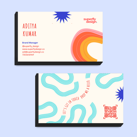 Curly Card Template - 2