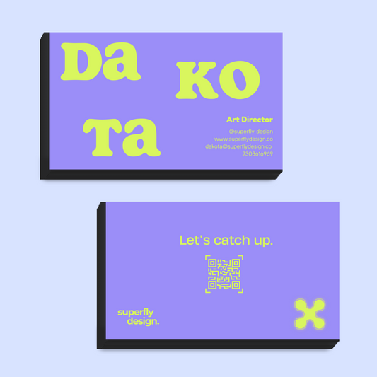 Dakota Card Template - 3