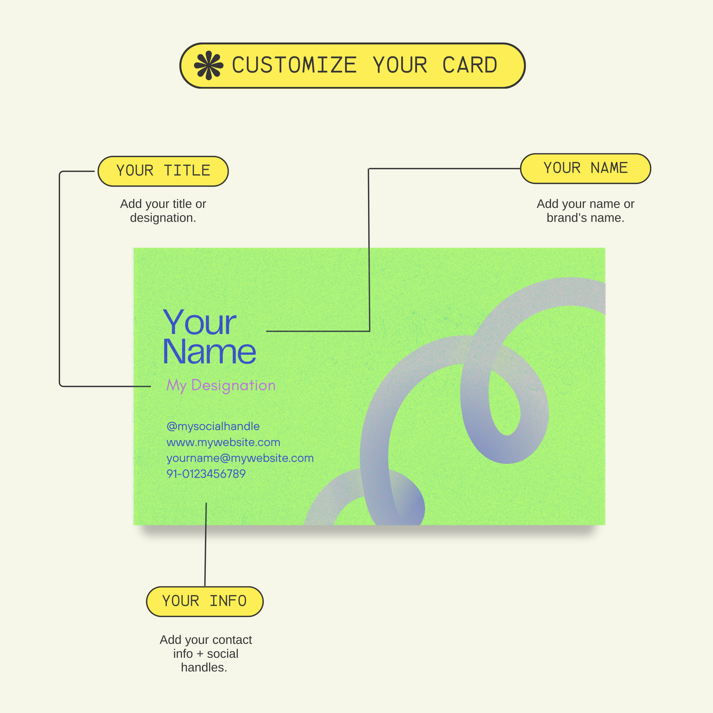 Dakota Card Template - 4