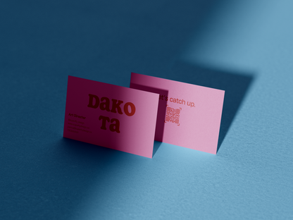 Dakota Card Template - 4